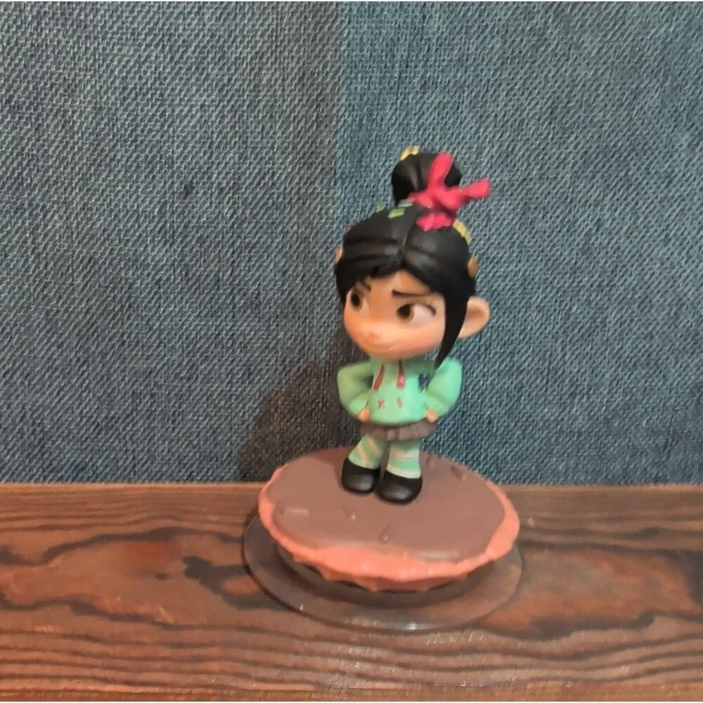 Disney Infinity Wreck It Ralph Vanellope 2 Figure Lot PVC Loose